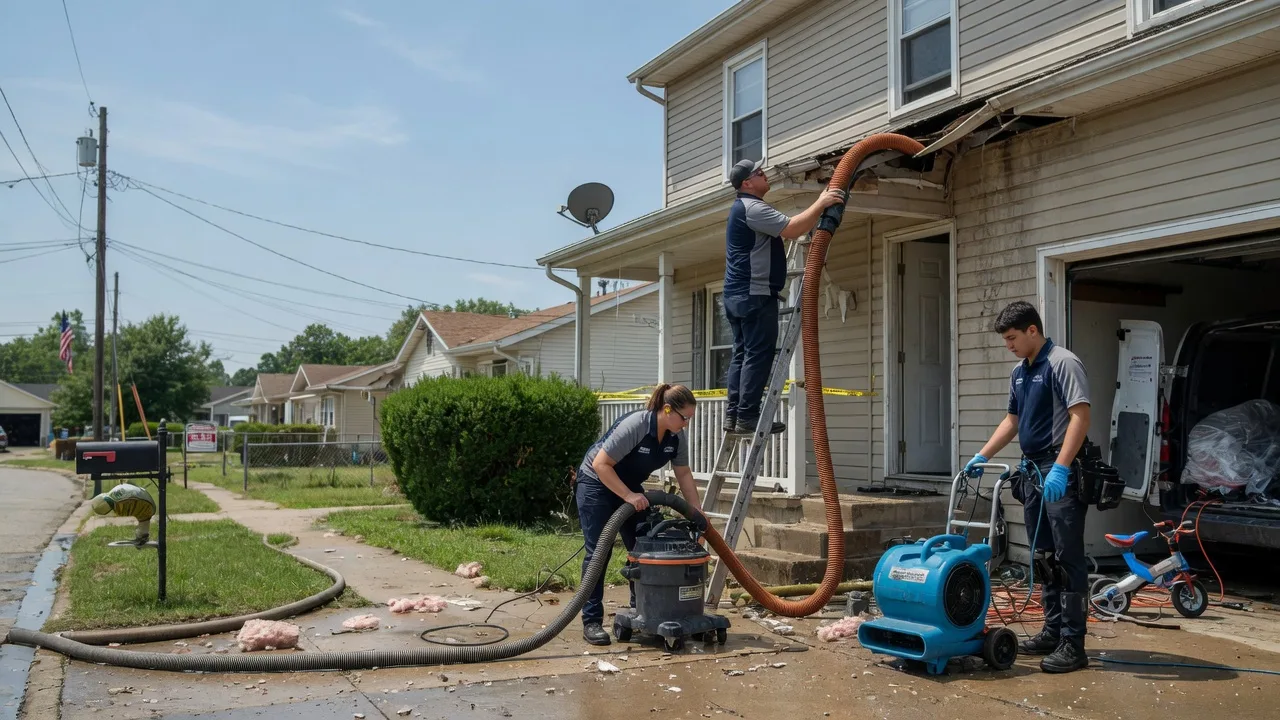 Water Damage Restoration in Brohard, WV near me